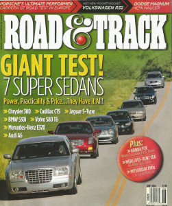 ROAD & TRACK 2004 JUNE - PORSCHE CARRERA GT, DB9, R32